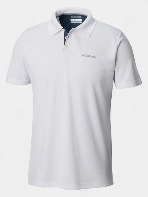 tricou cu guler pt. barbati Columbia Utilizer Polo alb 4