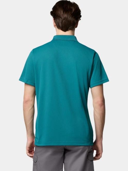 tricou cu guler pt. barbati Columbia Utilizer Polo verde 4