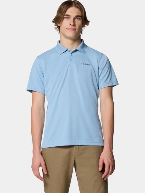 tricou cu guler pt. barbati Columbia Utilizer Polo albastru 2