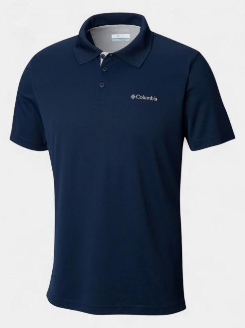 tricou cu guler pt. barbati Columbia Utilizer Polo albastru 7