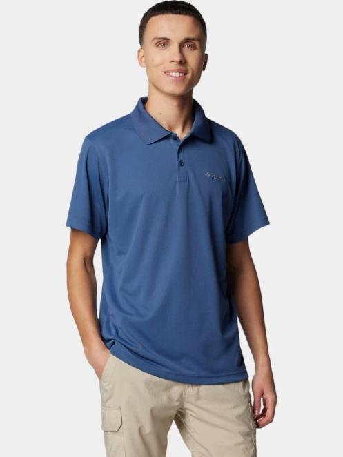 tricou cu guler pt. barbati Columbia Utilizer Polo albastru 2