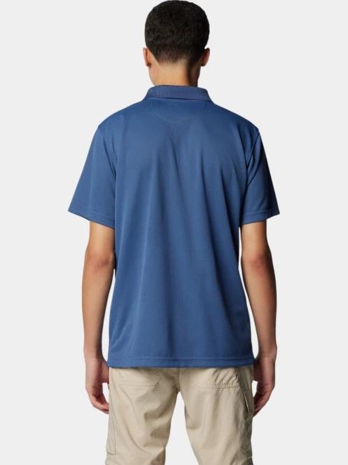 tricou cu guler pt. barbati Columbia Utilizer Polo albastru 4
