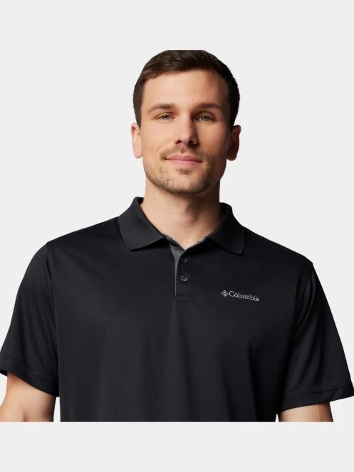 tricou de sport, cu guler pt. barbati Columbia Utilizer Polo negru 6