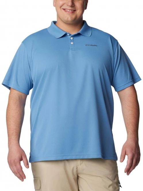 tricou cu guler pt. barbati Columbia Utilizer Polo albastru deschis 2