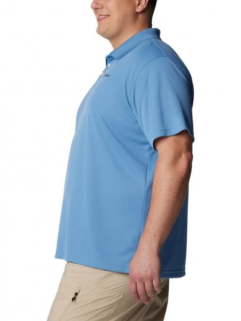 tricou cu guler pt. barbati Columbia Utilizer Polo albastru deschis 3