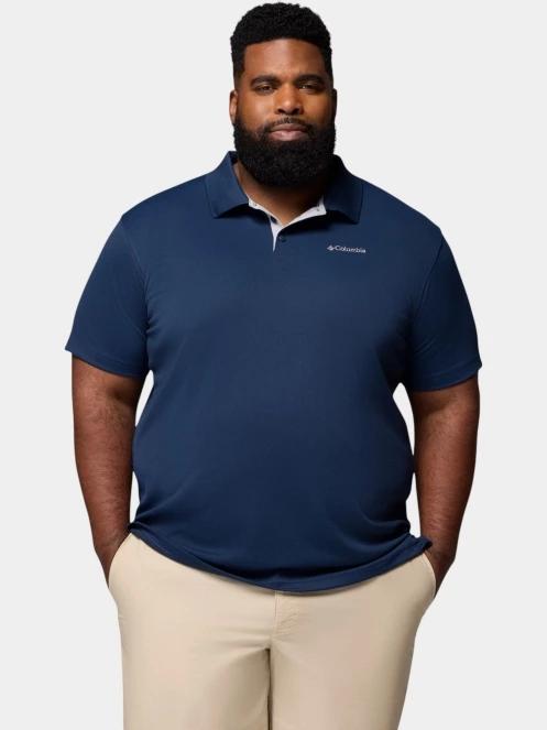 tricou de sport, cu guler pt. barbati Columbia Utilizer Polo albastru inchis 2