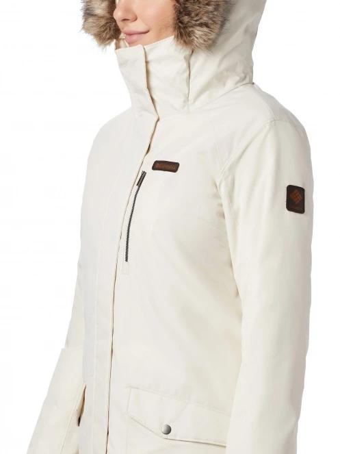 jacheta de iarna pt. femei Columbia Suttle Mountain Long Insulated Jacket nisip 4
