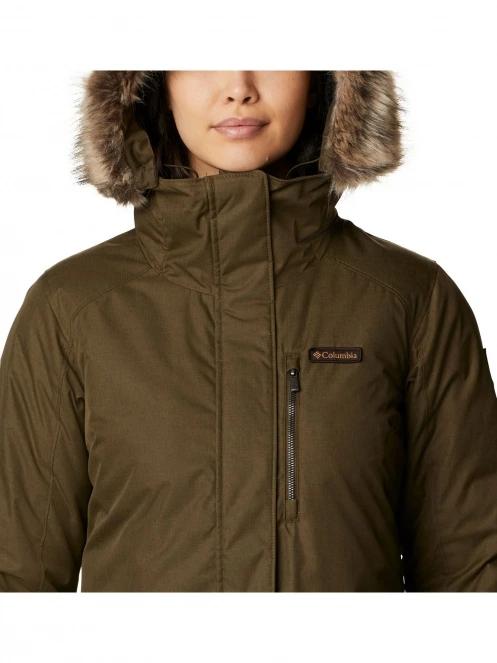 jacheta de iarna pt. femei Columbia Suttle Mountain Long Insulated Jacket verde 7