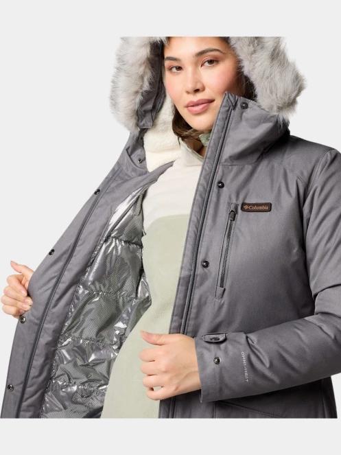 jacheta de iarna pt. femei Columbia Suttle Mountain Long Insulated Jacket gri 6