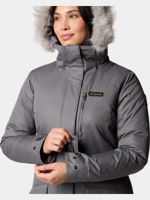 jacheta de iarna pt. femei Columbia Suttle Mountain Long Insulated Jacket gri 8