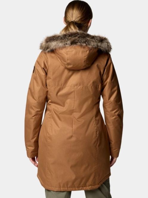 jacheta de iarna pt. femei Columbia Suttle Mountain Long Insulated Jacket maro 4