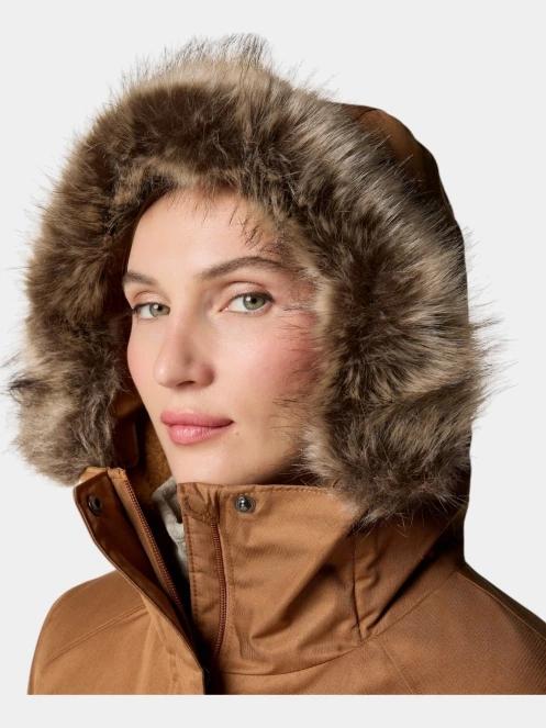 jacheta de iarna pt. femei Columbia Suttle Mountain Long Insulated Jacket maro 7