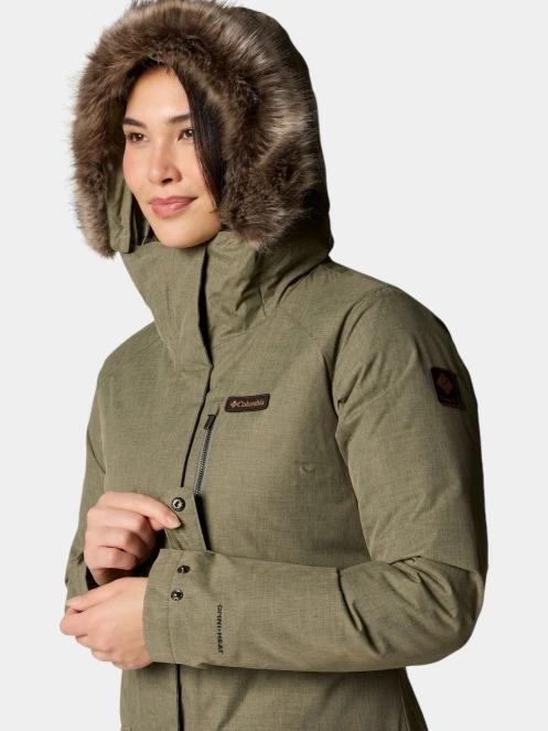 jacheta de iarna pt. femei Columbia Suttle Mountain Long Insulated Jacket verde 6