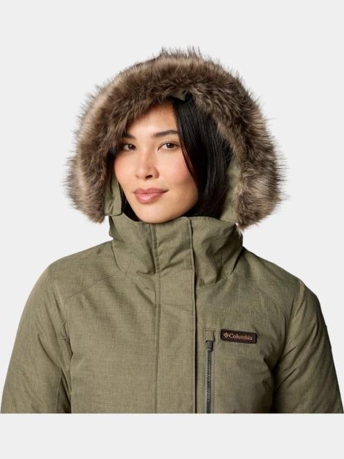 jacheta de iarna pt. femei Columbia Suttle Mountain Long Insulated Jacket verde 8