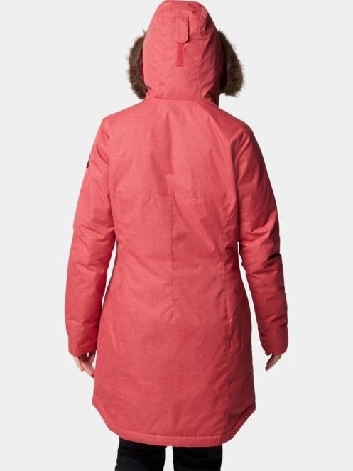 jacheta de iarna pt. femei Columbia Suttle Mountain Long Insulated Jacket rosu 4