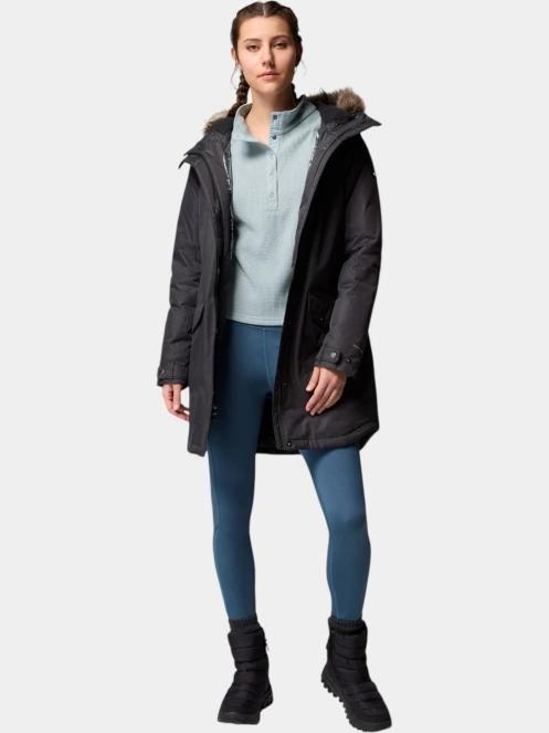 jacheta de iarna pt. femei Columbia Suttle Mountain Long Insulated Jacket negru 5