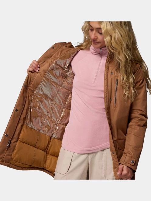 jacheta de iarna pt. femei Columbia Suttle Mountain Long Insulated Jacket maro 6