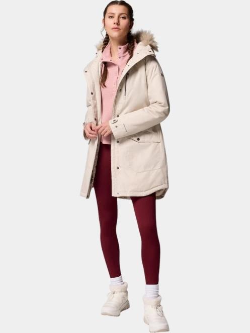 jacheta de iarna pt. femei Columbia Suttle Mountain Long Insulated Jacket nisip 7