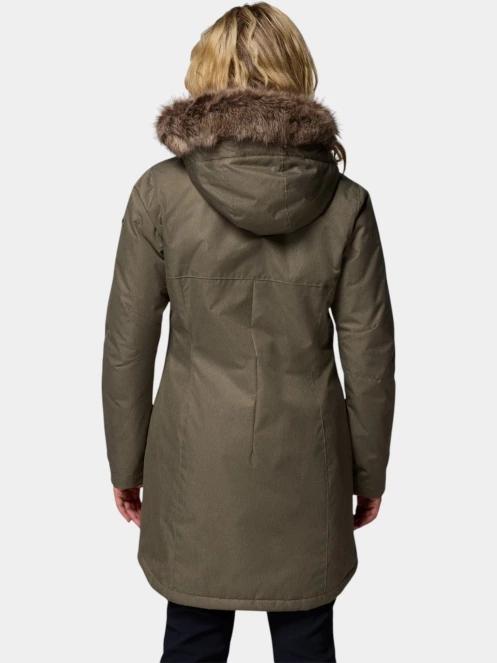jacheta de iarna pt. femei Columbia Suttle Mountain Long Insulated Jacket verde 4