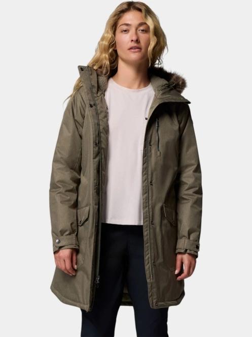 jacheta de iarna pt. femei Columbia Suttle Mountain Long Insulated Jacket verde 5