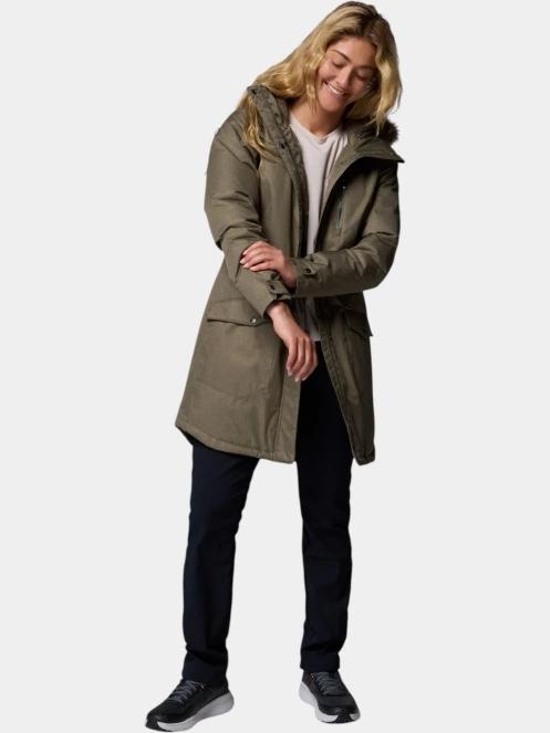 jacheta de iarna pt. femei Columbia Suttle Mountain Long Insulated Jacket verde 6