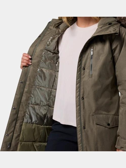 jacheta de iarna pt. femei Columbia Suttle Mountain Long Insulated Jacket verde 8