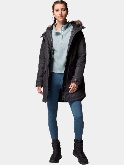 jacheta de iarna pt. femei Columbia Suttle Mountain Long Insulated Jacket negru 5