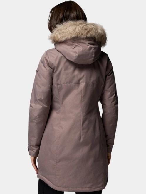 jacheta de iarna pt. femei Columbia Suttle Mountain Long Insulated Jacket maro 4