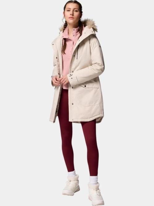 jacheta de iarna pt. femei Columbia Suttle Mountain Long Insulated Jacket nisip 5