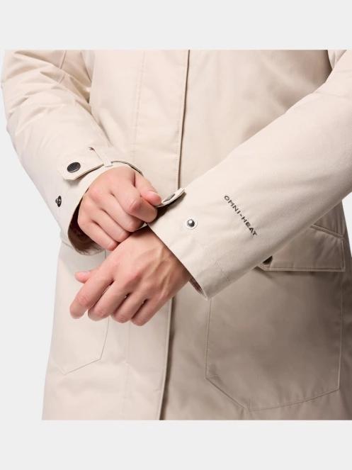 jacheta de iarna pt. femei Columbia Suttle Mountain Long Insulated Jacket nisip 9