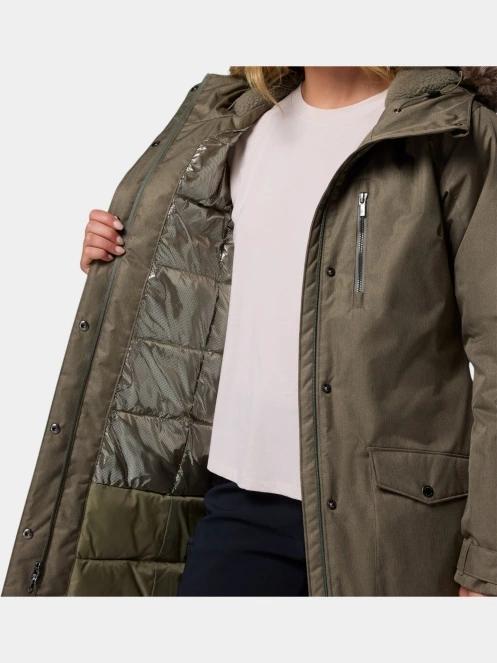 jacheta de iarna pt. femei Columbia Suttle Mountain Long Insulated Jacket verde 8