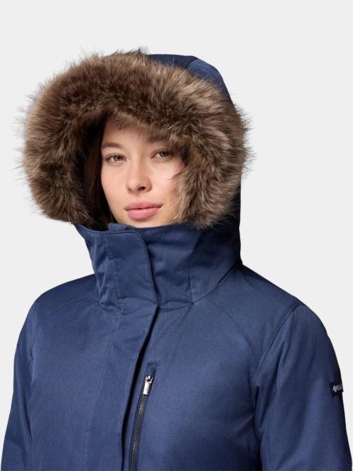 jacheta de iarna pt. femei Columbia Suttle Mountain Long Insulated Jacket albastru inchis 6