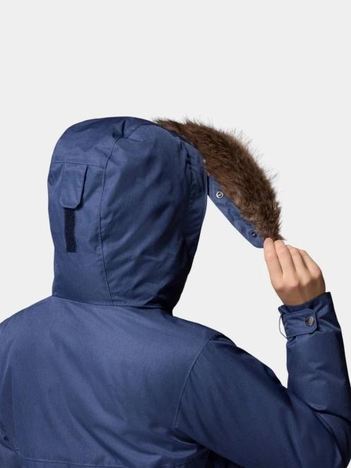 jacheta de iarna pt. femei Columbia Suttle Mountain Long Insulated Jacket albastru inchis 7