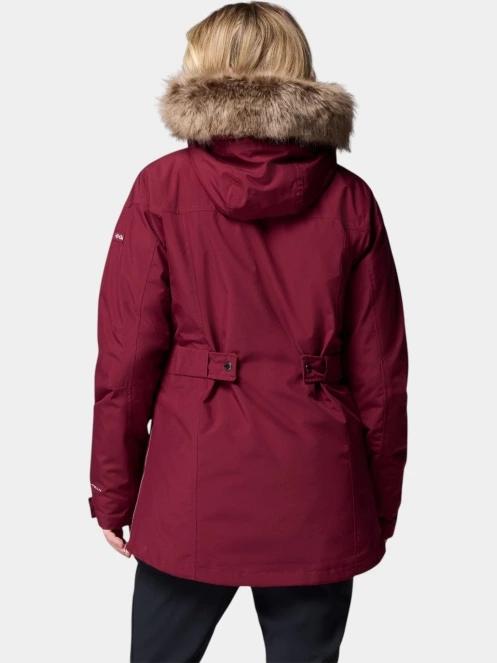 jacheta de iarna pt. femei Columbia Suttle Mountain Long Insulated Jacket bordo 4