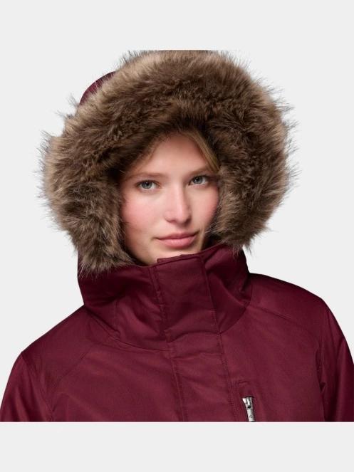 jacheta de iarna pt. femei Columbia Suttle Mountain Long Insulated Jacket bordo 8