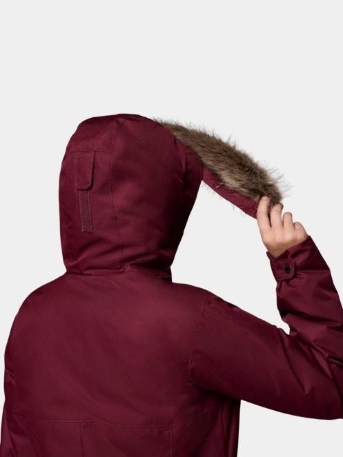 jacheta de iarna pt. femei Columbia Suttle Mountain Long Insulated Jacket bordo 9