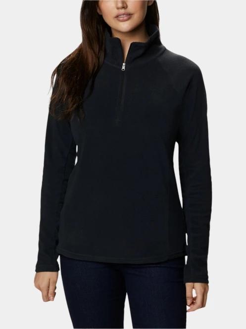 pulover polar pt. femei Columbia Glacial IV 1/2 Zip negru 2