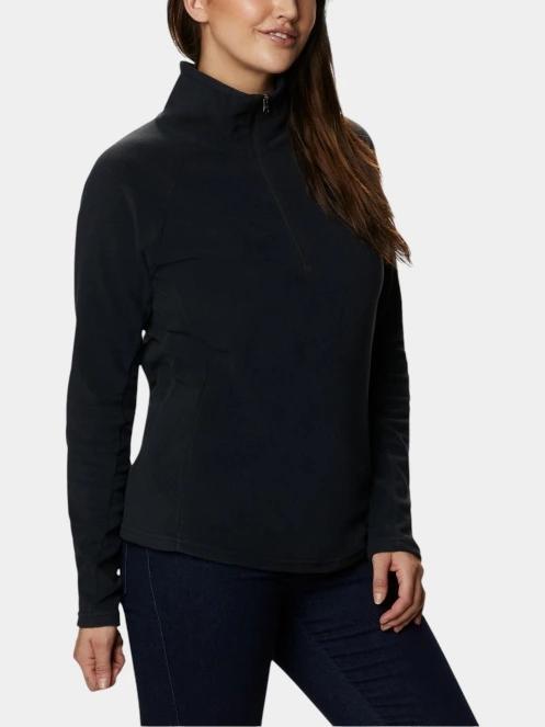 pulover polar pt. femei Columbia Glacial IV 1/2 Zip negru 5