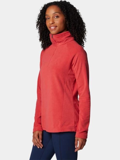 pulover polar pt. femei Columbia Glacial IV 1/2 Zip rosu 3
