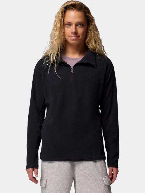 pulover polar pt. femei Columbia Glacial Iv 1/2 Zip negru 2