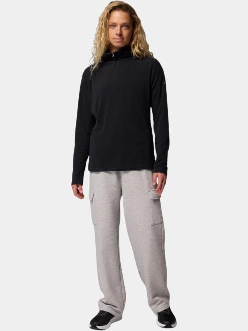 pulover polar pt. femei Columbia Glacial Iv 1/2 Zip negru 5