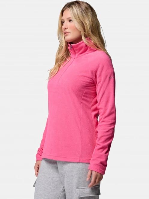 pulover polar pt. femei Columbia Glacial Iv 1/2 Zip magenta 3