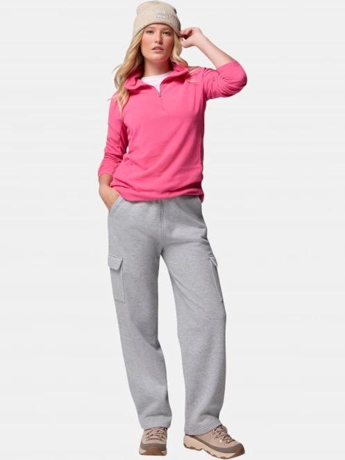 pulover polar pt. femei Columbia Glacial Iv 1/2 Zip magenta 5