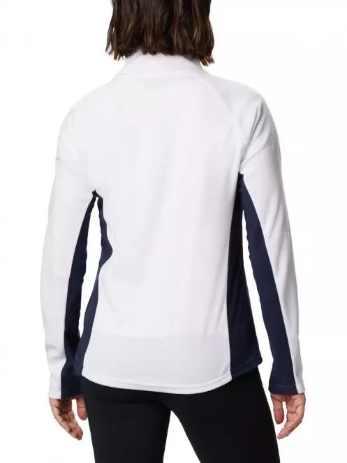 pulover polar pt. femei Columbia Glacial IV 1/2 Zip alb 3