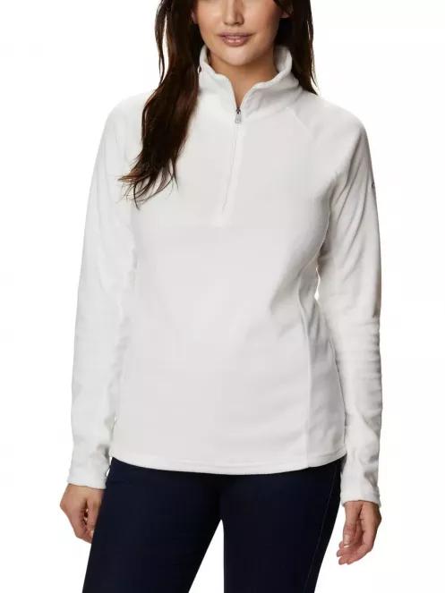 pulover polar pt. femei Columbia Glacial IV 1/2 Zip alb 2