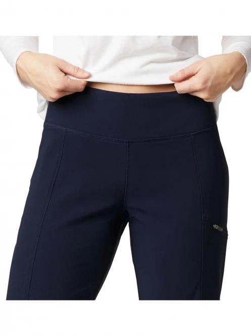 pantaloni de drumetie pt. femei Columbia Back Beauty Highrise Warm Winter Pant albastru inchis 5