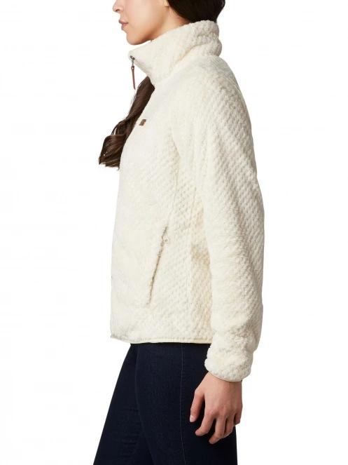 pulover polar pt. femei Columbia Fire Side II Sherpa Full Zip nisip 3