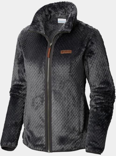 pulover polar pt. femei Columbia Fire Side II Sherpa Full Zip negru 8