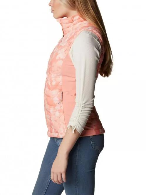 vesta pt. femei Columbia Powder Pass Vest roz 4
