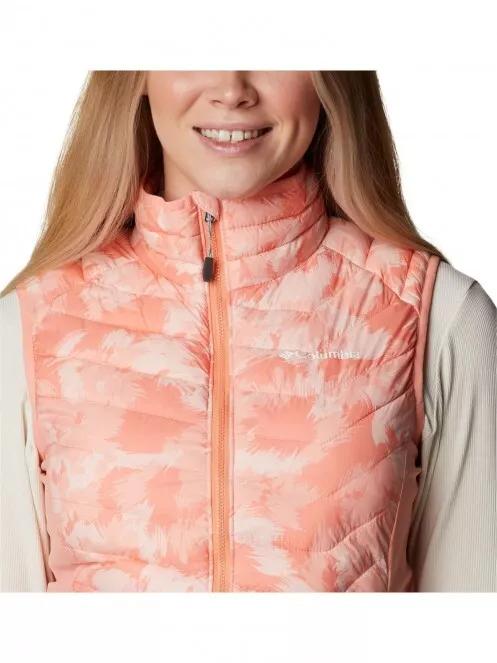 vesta pt. femei Columbia Powder Pass Vest roz 6